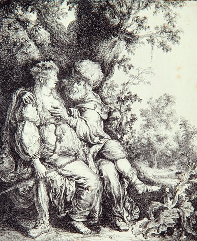 Juda und Tamar von Pieter Lastman